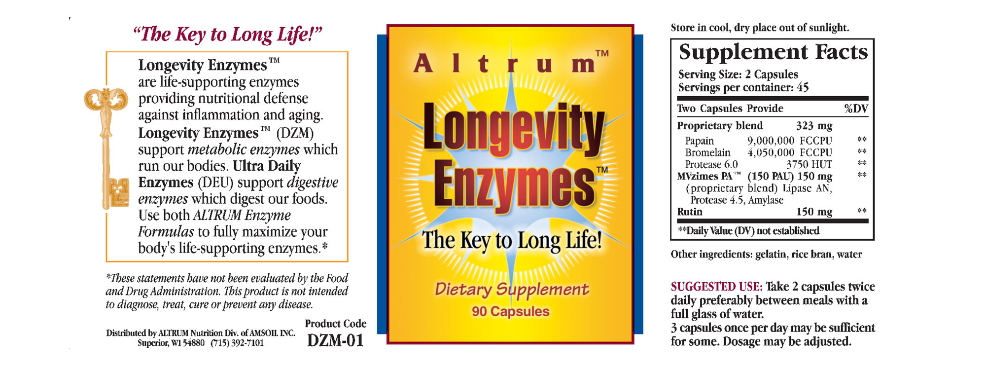 Longevity Enzymes